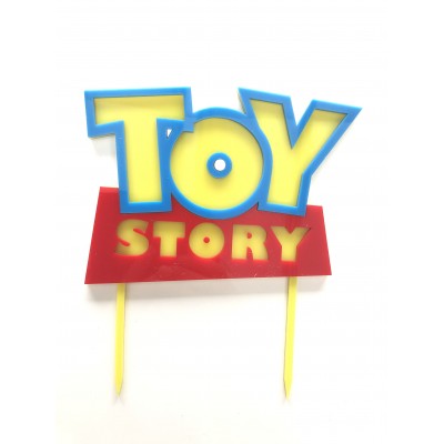 3D Toy Story Cake Topper